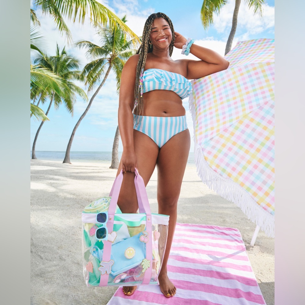 stoney clover lane x target - blue stripe bottom